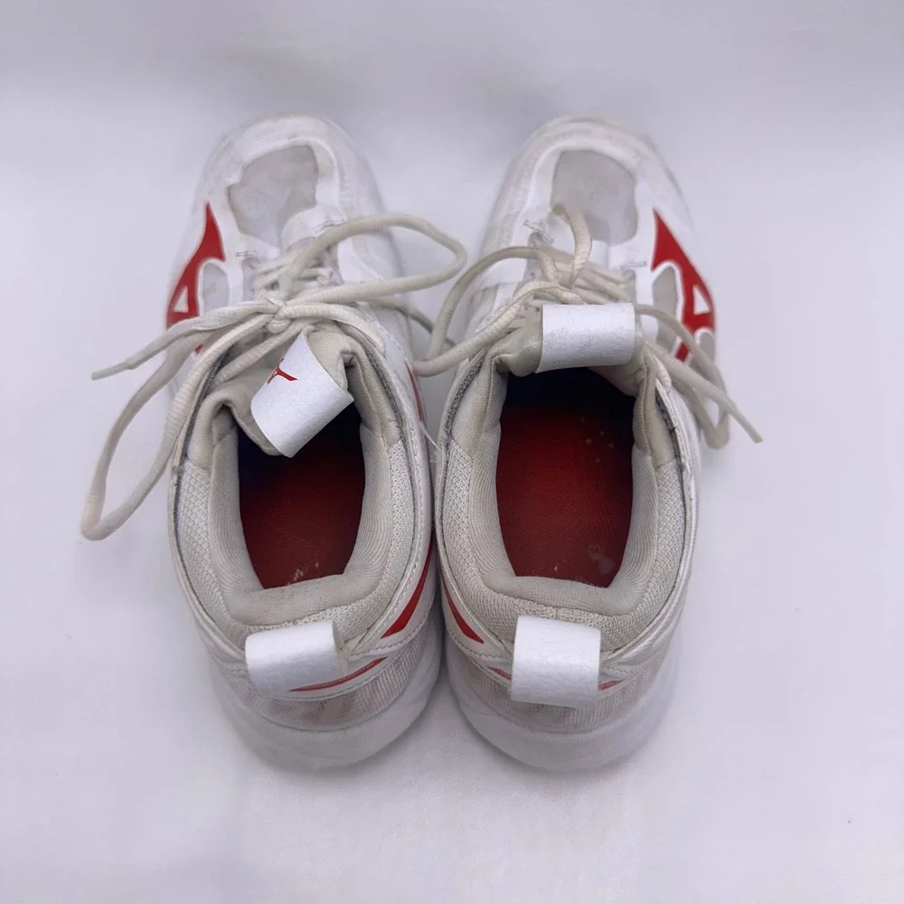 Mizuno Wave Momentum 2 Womens Volleyball Shoes White Red V1GC211261 Size 8.5